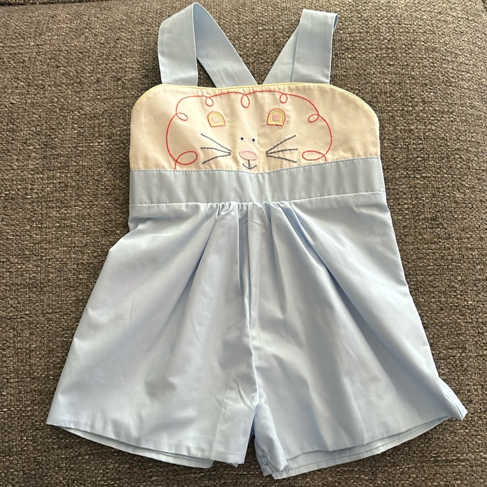 NWT TBBC Shadley Sunsuit Romper-Lion